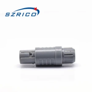 Domestic plug connector plastic 2P 10 core double nut inner socket connector Testing equipment wiring harness