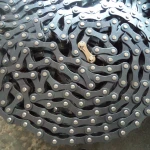 Double pitch conveyor and transmission chain A2060
