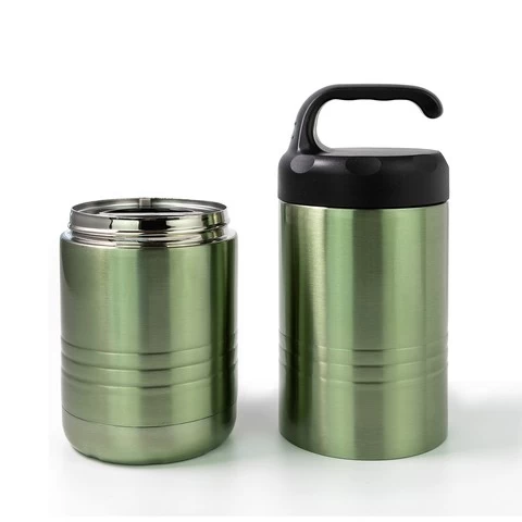 Double Wall Vacuum Insulated Stainless Steel BPA Free Food Flask Thermos Lunch food Jar