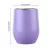 Import Double wall vacuum  stainless steel  Insulated  wine tumbler egg shaped cup wine cup with Lid from China