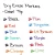 Import Dry Erase Markers Low-Odor, Dry Erase Whiteboard Markers,12 Assorted Colors from China