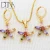 Import Dtina fashion brand women zircon jewelry set from China