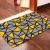 Import Durable Top Grade Textured Geometric Pattern Absorbent Rubber Door Mat Custom Print from China