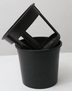 Easy to Use Durable Black PP Plastic Potato Planter Pots for Garden