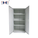 Eco Friendly 2 Swing Door Steel Cabinet Office Equipment Used Fireproof File Cabinet