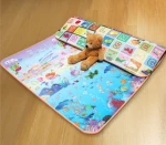 Eco Friendly soft baby activity gym  baby play mat with sides