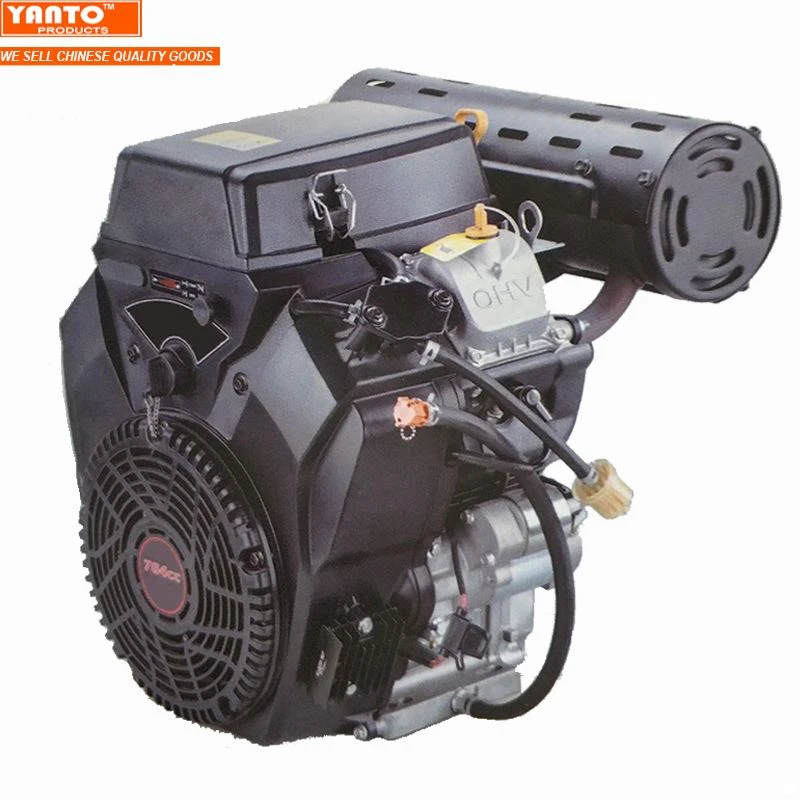 EG2V78FD Twin Cylinder Horizontal Shaft Gasoline Lanwmower Engine Machinery Engines