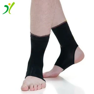 Elastic Copper Compression Foot Sleeve Ankle Support