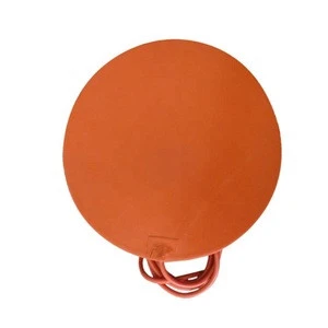 electric flexible industrial heating round silicone rubber heater