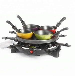 Electric Multifunctional 2 in 1 Raclette Grill