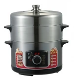 Electric Steam Cooker / Food Steamer( Stainless Steel )3L/4L--New arrival