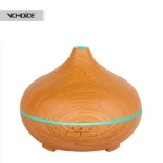 Electronic 300Ml  Wood With Remote Controller Ultrasonic Humidifier