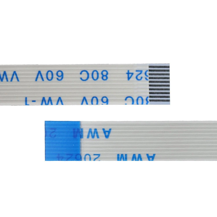 Electronic wire cable 1.0mm 2mm 2.54mm 1- 40pin Length customized AWM20624 FFC cable