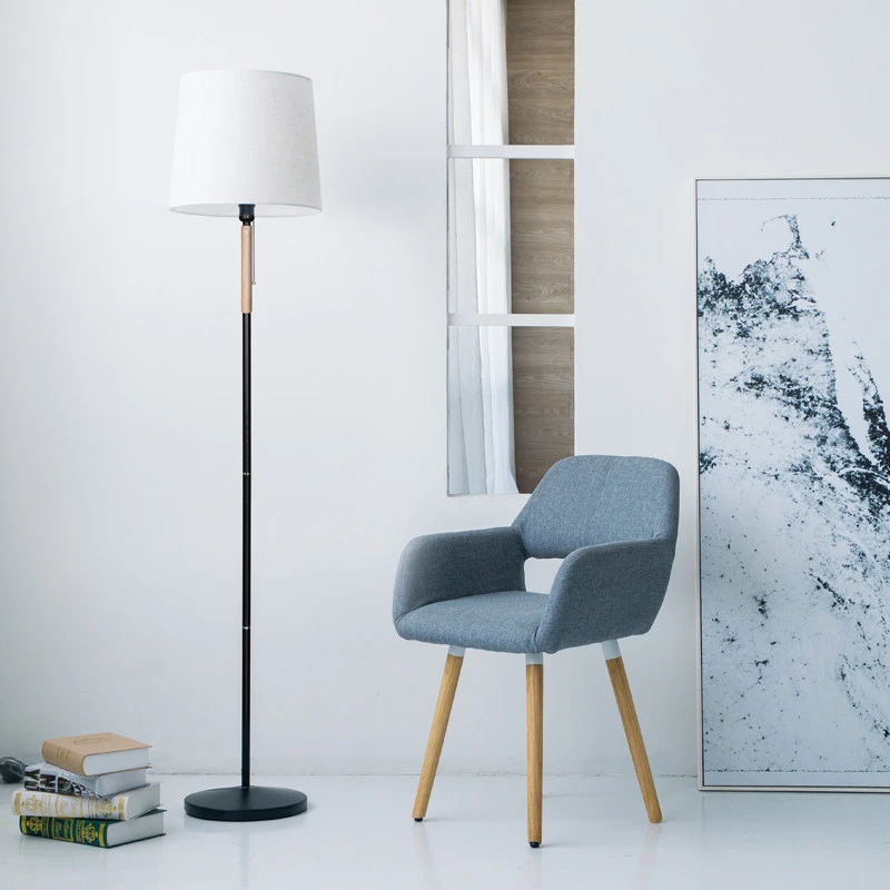 Elegant Floor Lamp Wood Material For Living Room,Lamp Tripod For Bedroom,Luxury Floor Lamp
