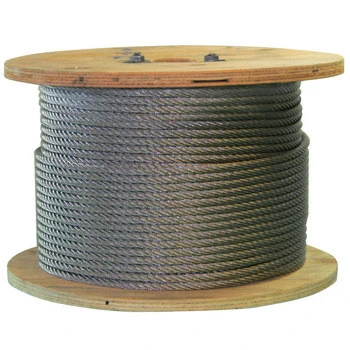 Elevator 6*19 Galvanized 12mm Steel Wire Rope For Sale