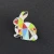 Import enamel pins lapel pins badges Origami Bird Rabbit Metal Crafts from China