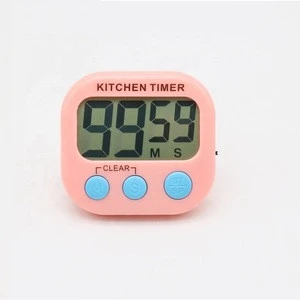 ET4003 cute digital timer digital clock countdown timer magnetic timer