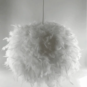 Europe Modern KD  Feather Pendant Light For Indoor Hotel And Home Decoration Customized CE &amp; ROHS Certificate