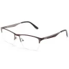 Europe Style Mens Eye Glass Frames Gentleman Metal Semi-Frame Optical Eyeglasses Frames