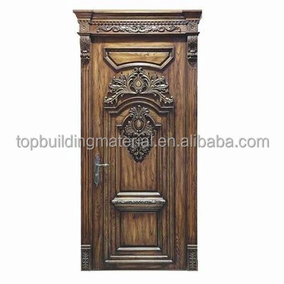 European style fancy decorative door wooden single bedroom door design
