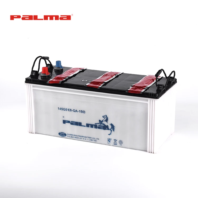 Excellent Quality Luxury Made In China 12v 150ah Dry Rechargeable Battery,JIS 150ah Auto Battery,Turkey Bus Battery n150