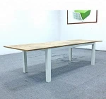 extension teak outdoor table