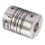 Import Factory Aluminum CNC Stepper Motor Couplers Flexible shaft Couplings from China