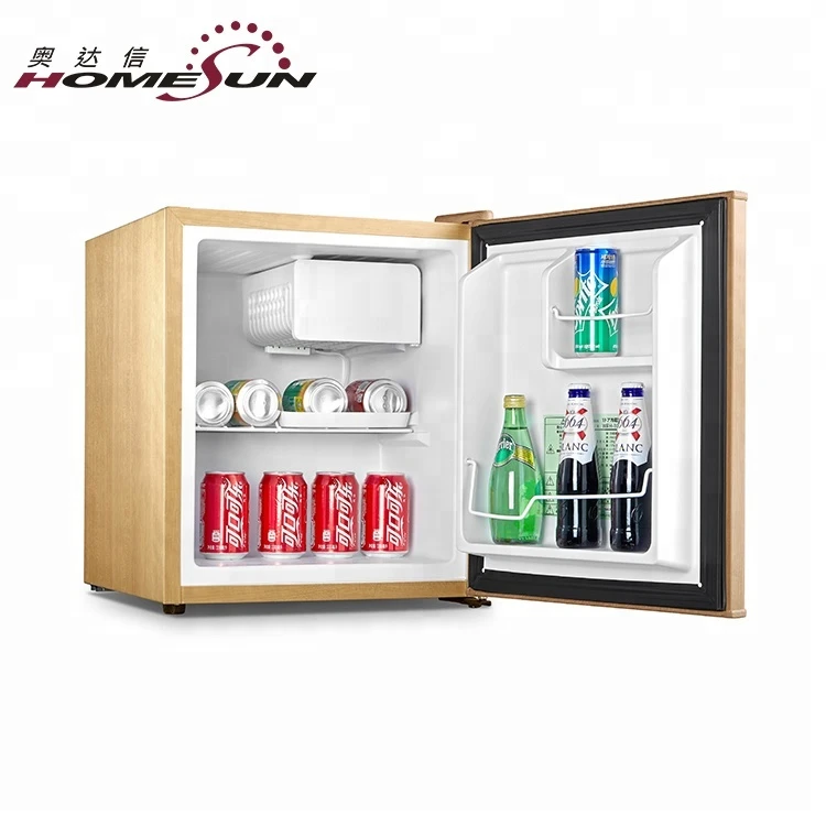 Factory custom compressor cooling hotel room mini bar fridge freezer with single door China