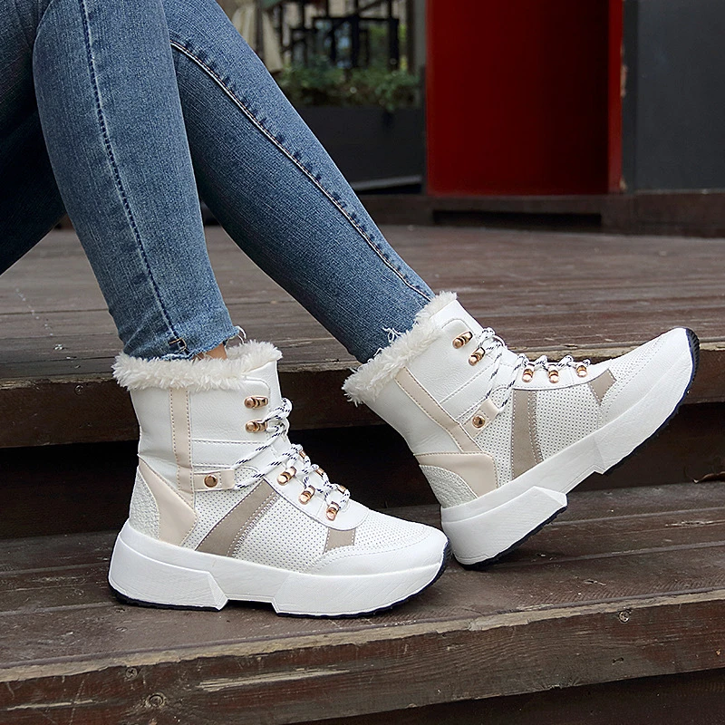 Factory Direct Wholesale Best Price Women Cheap Boots Winter Waterproof Shoes Snow Boots