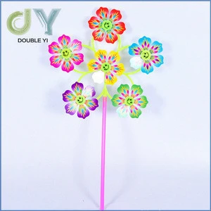 Factory directly plastic colorful windmill,childrens windmill