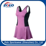Factory latest style sublimation fashionable tennis dress