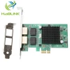 Factory outlet high quality 2 port 1000Mbps network card intel 82575 PCIE PCI-E Dual port Gigabit LAN