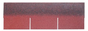 Factory price 3-tab Red Shingles Roof Tiles