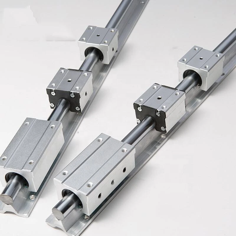 Factory price aluminum support 1000L SBR10 linear guide rail and block cnc rail linear rod linear guide