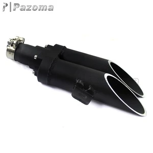 Factory Price High Quality Aluminum 45mm Black Motorcycle Race Silencer Muffler Exhaust System For Yamaha R6 2006-2016