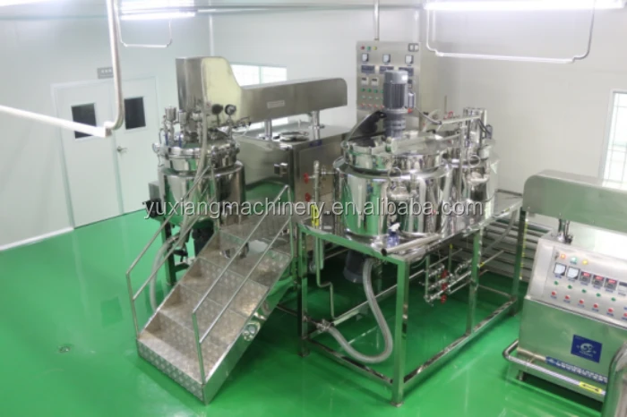 Factory price high-shear homogenizing emulsifying machine vacuum mixing emulsifying toothpaste production equipment
