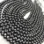 Import Factory Price natural mineral 8mm Russia Shungite gemstone semi-precious stone loose beads for jewelry making from China