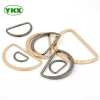 Factory Price Silver Plating Zinc Alloy Metal Hardware D Ring Buckle for Backpacks