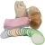 Import Factory Reusable Bamboo Makeup Remover Pads 100%Organic Facial Cotton Rounds Makeup Removal Glove Towel Set with Spa Headband from China