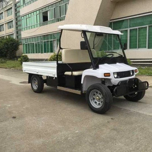 Factory sell electric golf cart electric utility vehicle pickup car transport van with CE certificate
