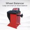 factory supplier economical car wheel balancing machine with optional hood for wheel balancing and tire repairing