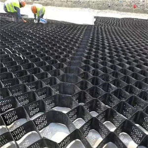 Factory supply HDPE high tensile strength geocell for road stabilization