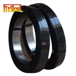 Factory supplying steel strapping with holes