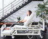 Factory wholesale ABS manual nursing bed multi-function medical bed elderly patient hospital bed