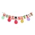 Import Factory Wholesale Holiday Birthday Theme Party Burgee Christmas Style Cloth Birthday Set Party Decorations from China