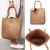 Import Fashion 2021 Women Summer Straw Large Tote Bag Beach Casual Shoulder Bag Handbag Handmade Basket Storage Shopping bag from China