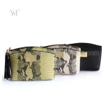 fashion elegant women ladies leather evening clutch bag with tassel puller