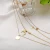 Import Fashion Gold Plated Layered Chain Imitation Costume Jewellery Jewelry For Women Wholesale NSNK-500001 from China