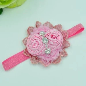 Fashion jewelry inlay crystal cute flowers modelling party decoration wedding bride hair accessories