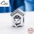 Import Fashion metal silver fortune cat beads for bracelet and pendant from China
